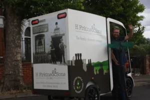 London chimney sweep bike